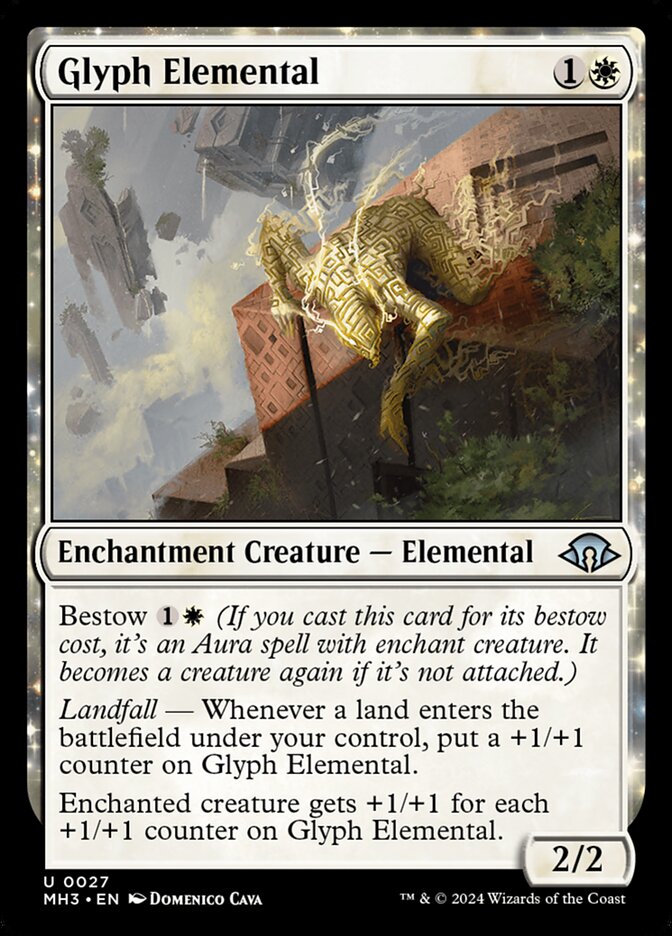 Glyph Elemental 27 (Modern Horizons 3)  | Good Games Cannington