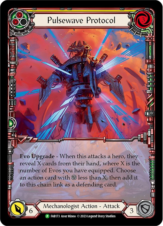 Pulsewave Protocol [FAB173] (Promo)  Rainbow Foil | Good Games Cannington
