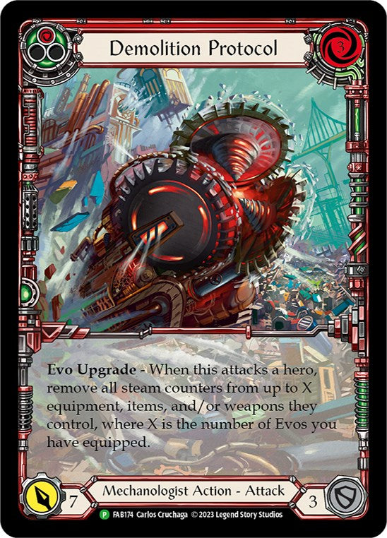 Demolition Protocol [FAB174] (Promo)  Rainbow Foil | Good Games Cannington