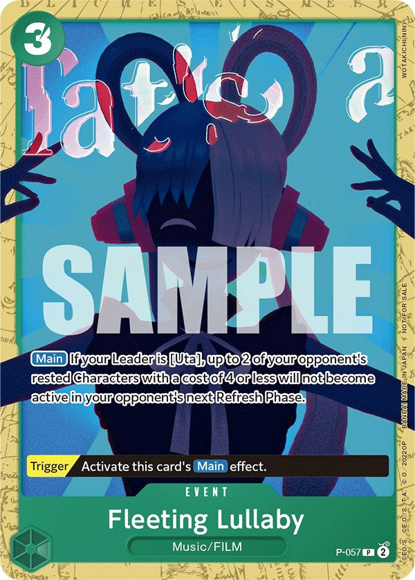 Fleeting Lullaby (Starter Deck 11: Uta Deck Battle) [One Piece Promotion Cards] | Good Games Cannington
