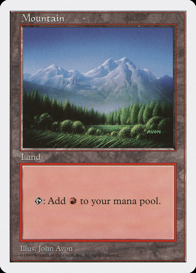 Mountain (443) [Fifth Edition] | Good Games Cannington