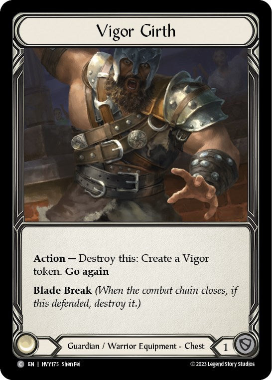 Vigor Girth [HVY175] (Heavy Hitters) | Good Games Cannington