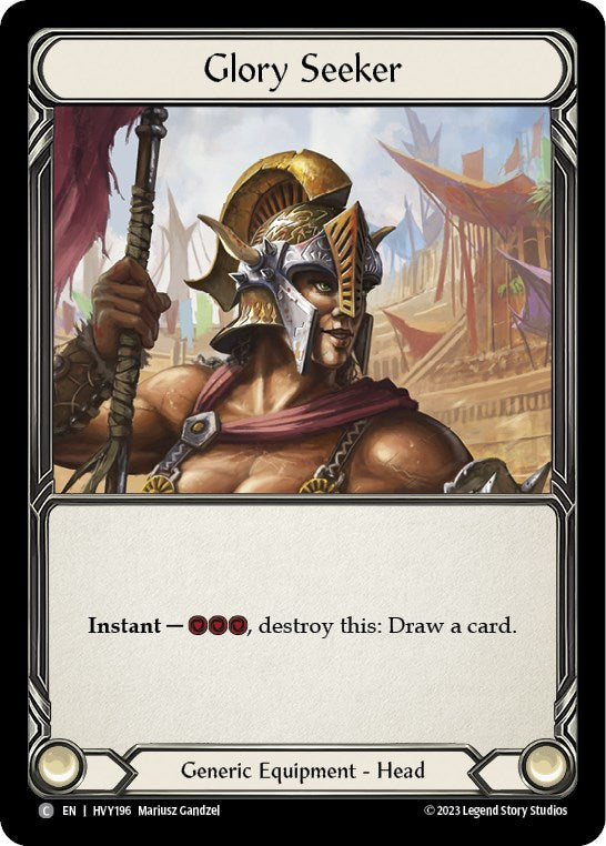 Glory Seeker [HVY196] (Heavy Hitters)  Cold Foil | Good Games Cannington
