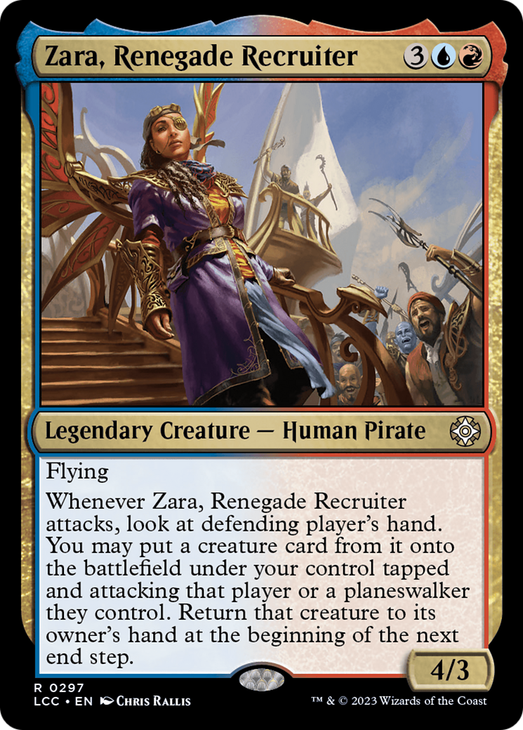 Zara, Renegade Recruiter [The Lost Caverns of Ixalan Commander] | Good Games Cannington