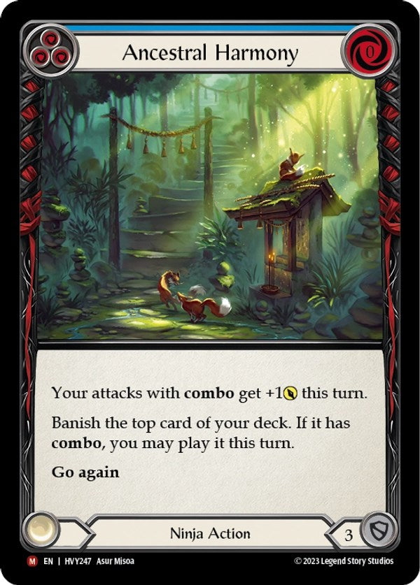 Ancestral Harmony [HVY247] (Heavy Hitters)  Rainbow Foil | Good Games Cannington