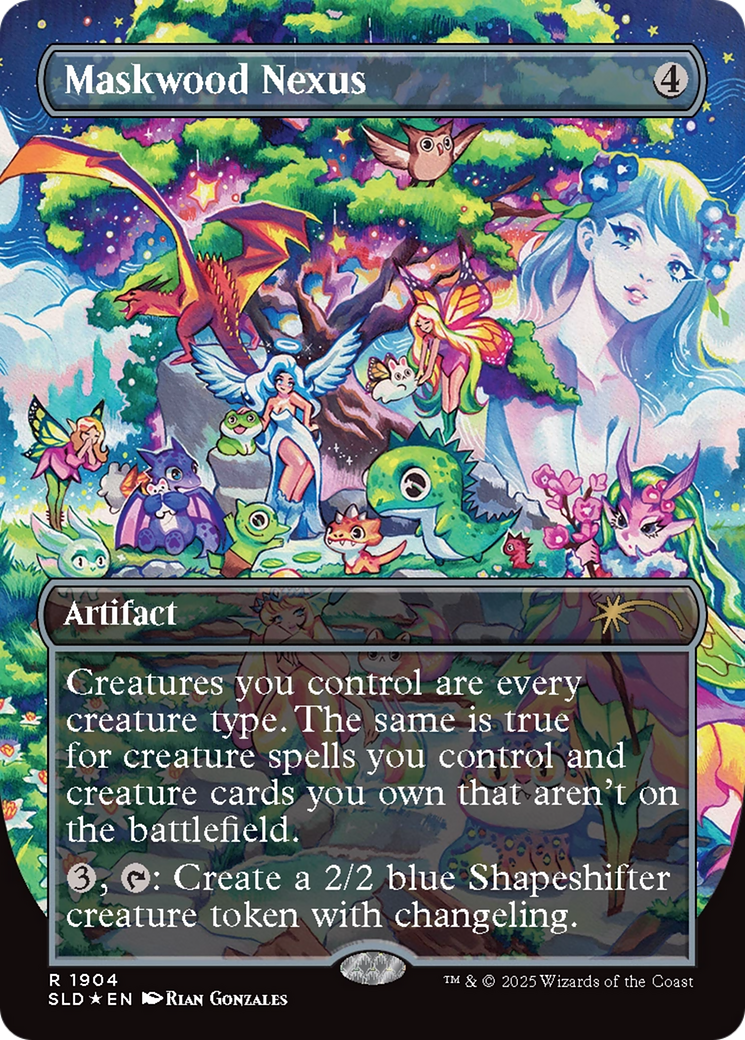 Maskwood Nexus (Double Rainbow Foil) [Secret Lair Drop Series] | Good Games Cannington