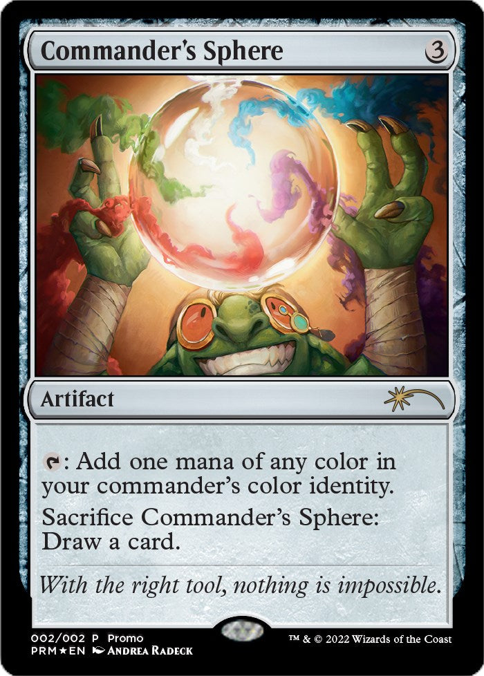 Commander's Sphere [Wizards Play Network 2024] | Good Games Cannington