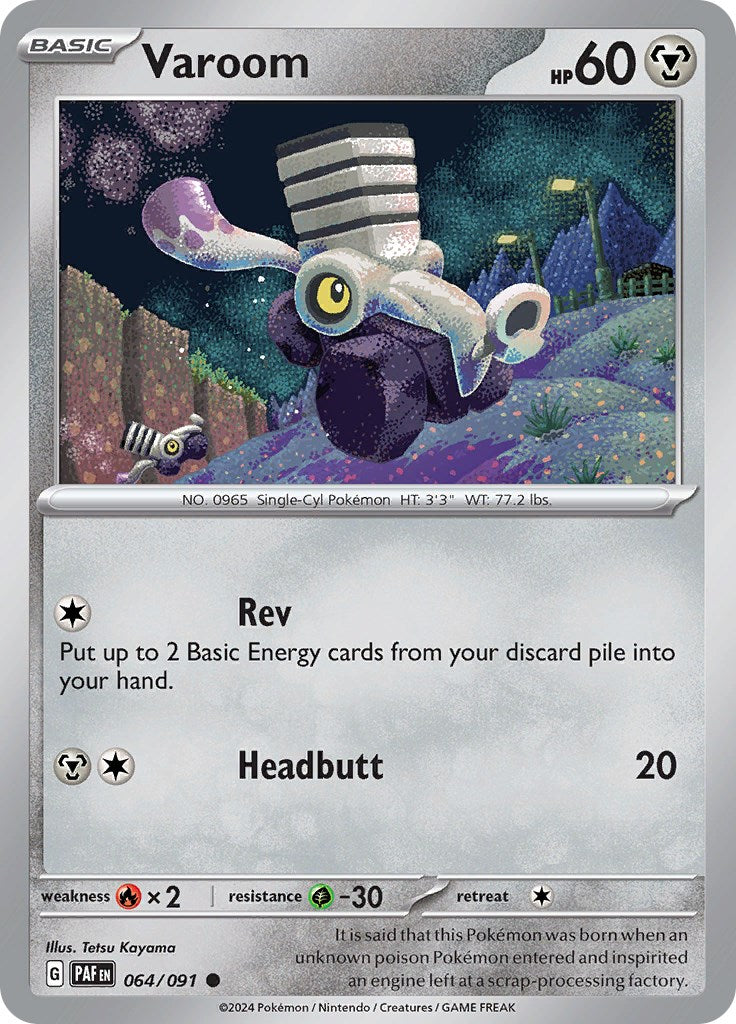 Varoom (064/091) [Scarlet & Violet: Paldean Fates] | Good Games Cannington