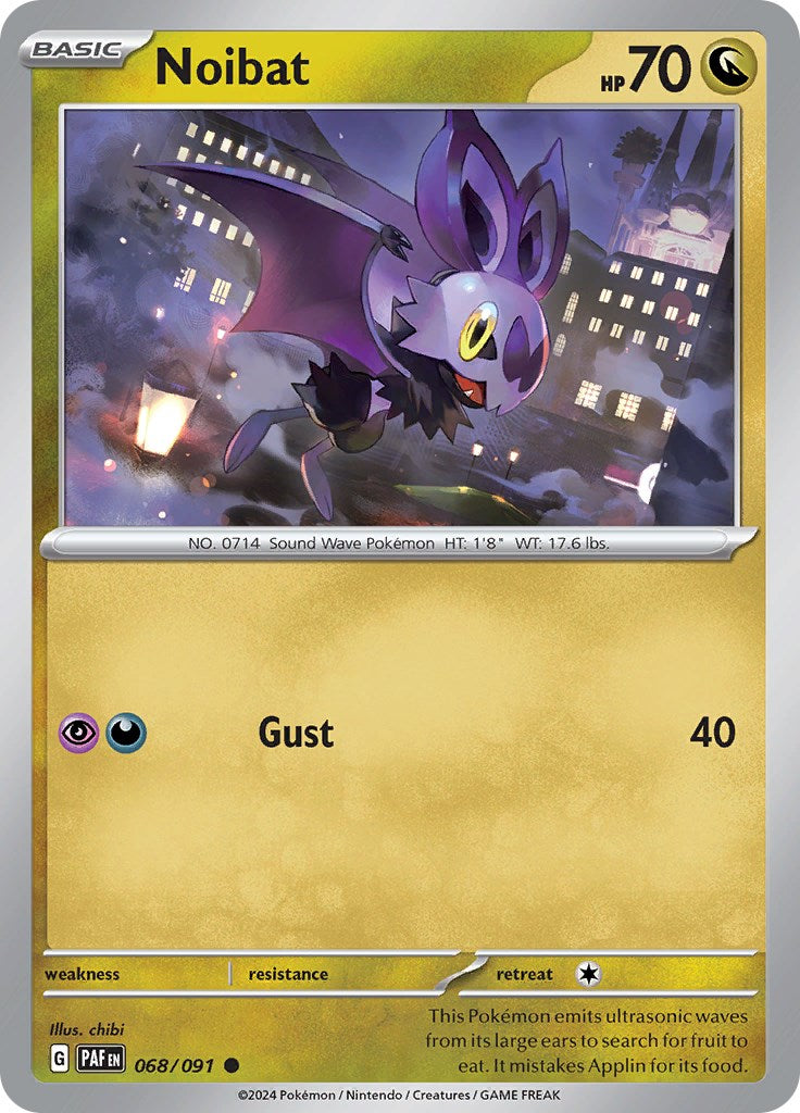 Noibat (068/091) [Scarlet & Violet: Paldean Fates] | Good Games Cannington