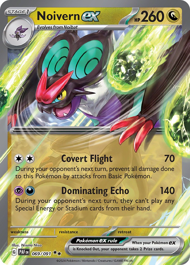 Noivern ex (069/091) [Scarlet & Violet: Paldean Fates] | Good Games Cannington