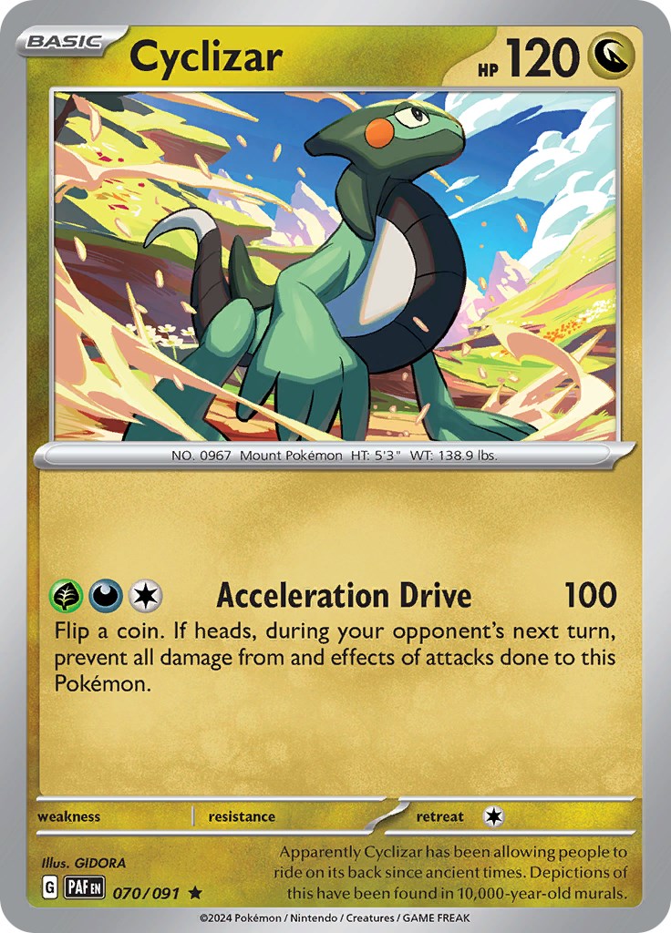 Cyclizar (070/091) [Scarlet & Violet: Paldean Fates] | Good Games Cannington