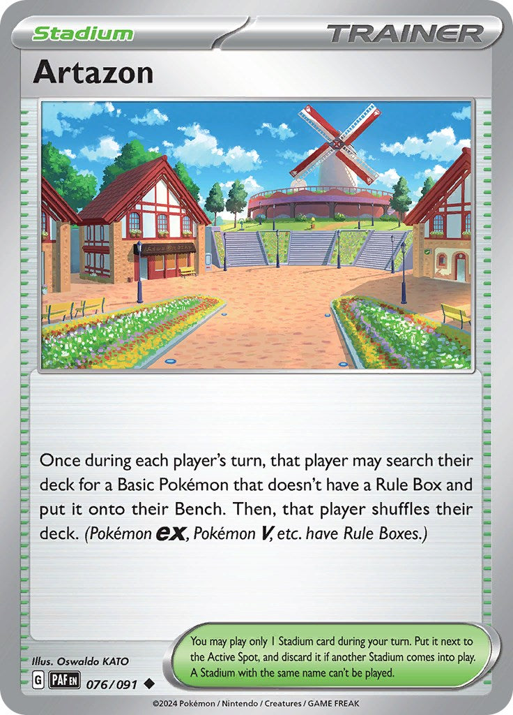 Artazon (076/091) [Scarlet & Violet: Paldean Fates] | Good Games Cannington