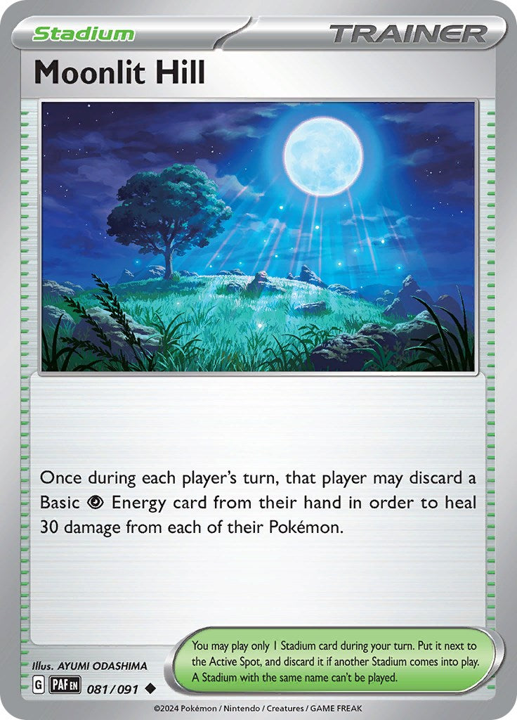 Moonlit Hill (081/091) [Scarlet & Violet: Paldean Fates] | Good Games Cannington