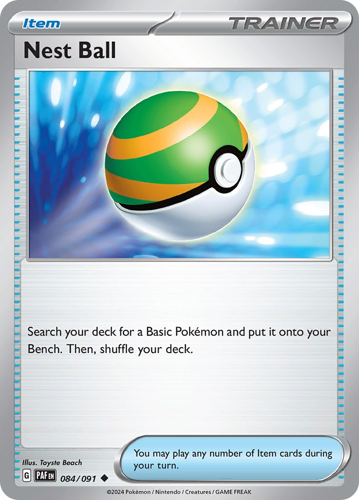 Nest Ball (084/091) [Scarlet & Violet: Paldean Fates] | Good Games Cannington