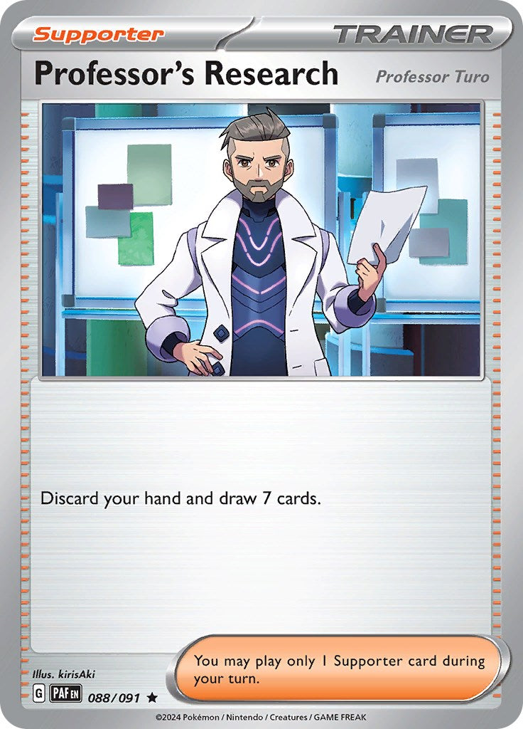 Professor's Research (088/091) [Scarlet & Violet: Paldean Fates] | Good Games Cannington