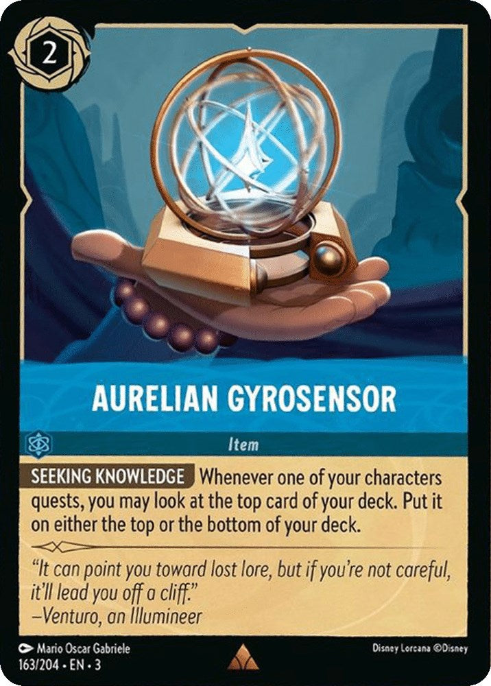 Aurelian Gyrosensor (163/204) [Into the Inklands] | Good Games Cannington