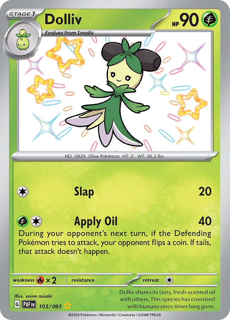 Dolliv (103/091) [Scarlet & Violet: Paldean Fates] | Good Games Cannington