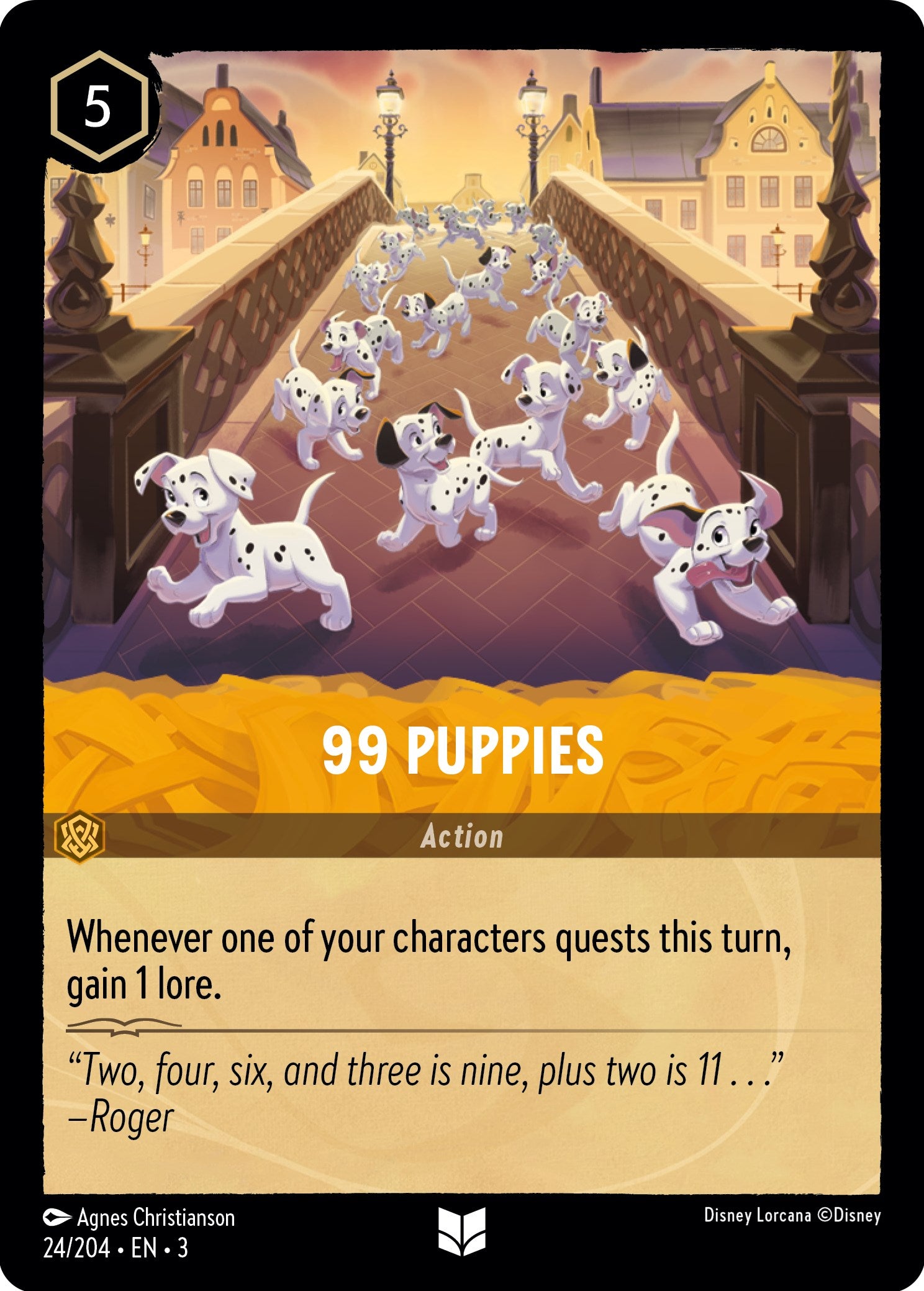 99 Puppies (24/204) [Into the Inklands] | Good Games Cannington
