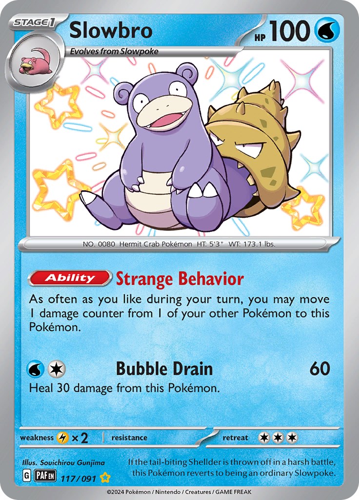 Slowbro (117/091) [Scarlet & Violet: Paldean Fates] | Good Games Cannington