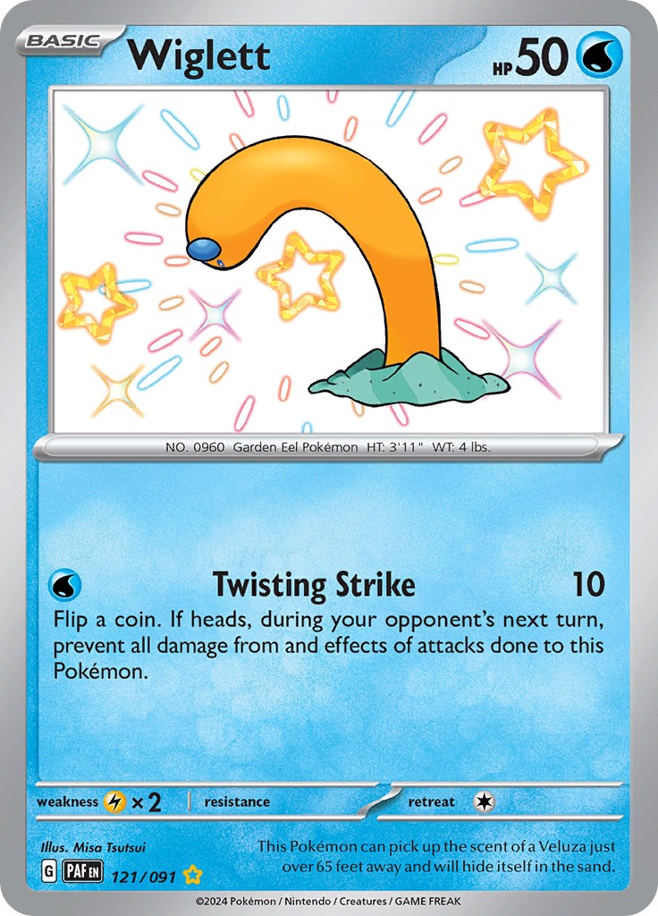Wiglett (121/091) [Scarlet & Violet: Paldean Fates] | Good Games Cannington