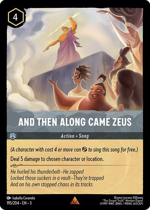 And Then Along Came Zeus (195/204) [Into the Inklands] | Good Games Cannington