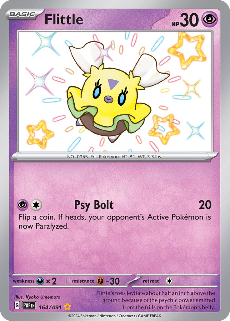 Flittle (164/091) [Scarlet & Violet: Paldean Fates] | Good Games Cannington