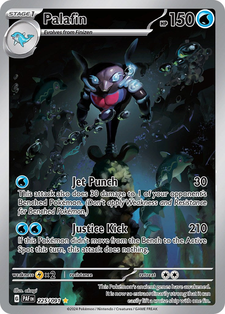Palafin (225/091) [Scarlet & Violet: Paldean Fates] | Good Games Cannington