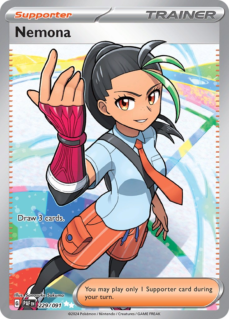Nemona (229/091) [Scarlet & Violet: Paldean Fates] | Good Games Cannington