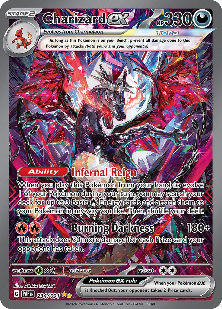 Charizard ex (234/091) [Scarlet & Violet: Paldean Fates] | Good Games Cannington