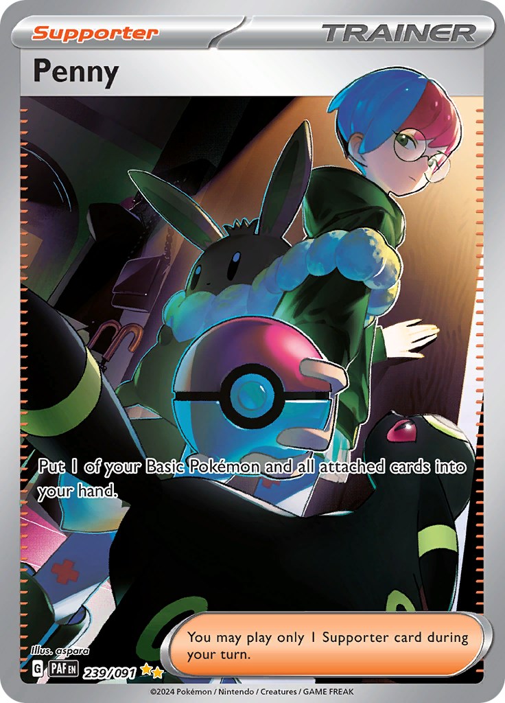 Penny (239/091) [Scarlet & Violet: Paldean Fates] | Good Games Cannington