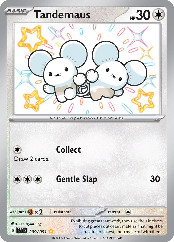 Tandemaus (209/091) [Scarlet & Violet: Paldean Fates] | Good Games Cannington