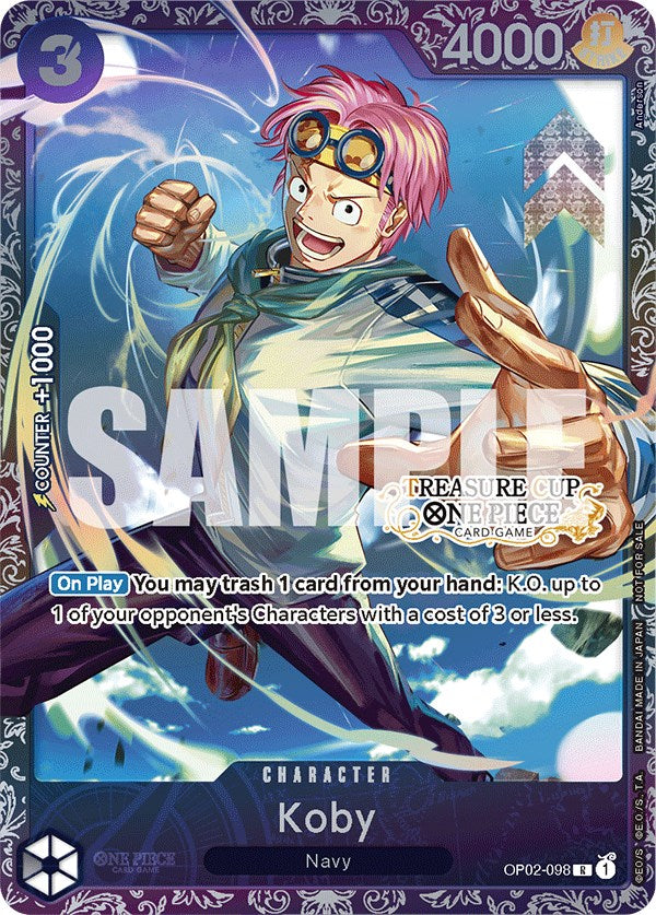 Koby (Treasure Cup) [One Piece Promotion Cards] | Good Games Cannington