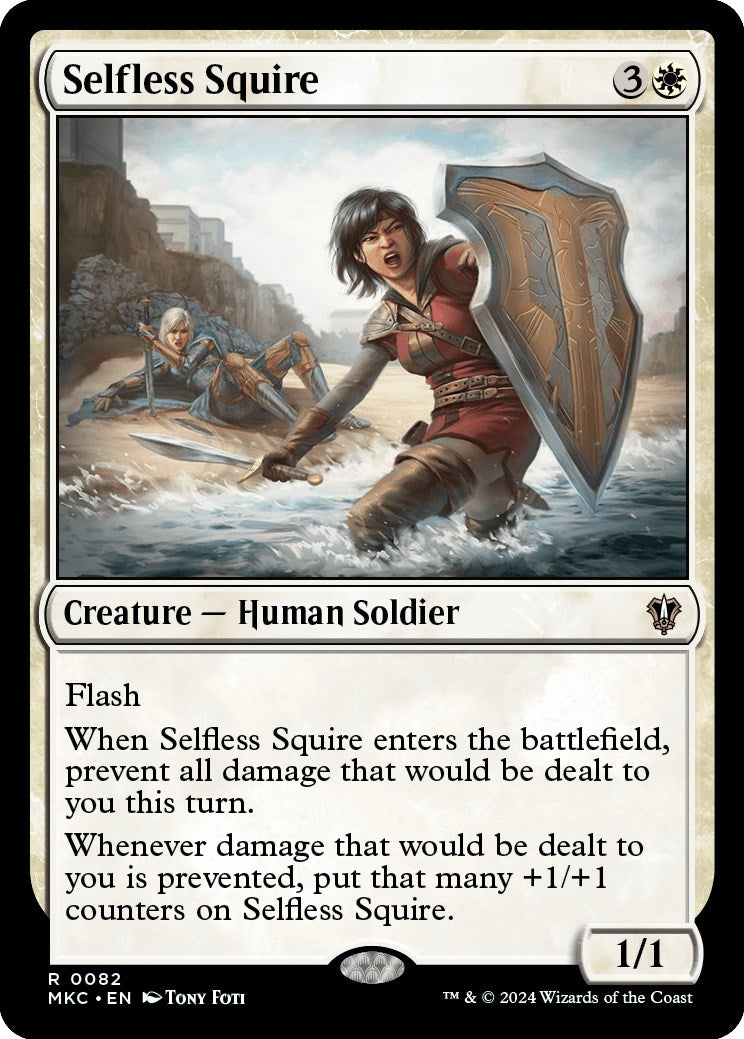 Selfless Squire [Murders at Karlov Manor Commander] | Good Games Cannington