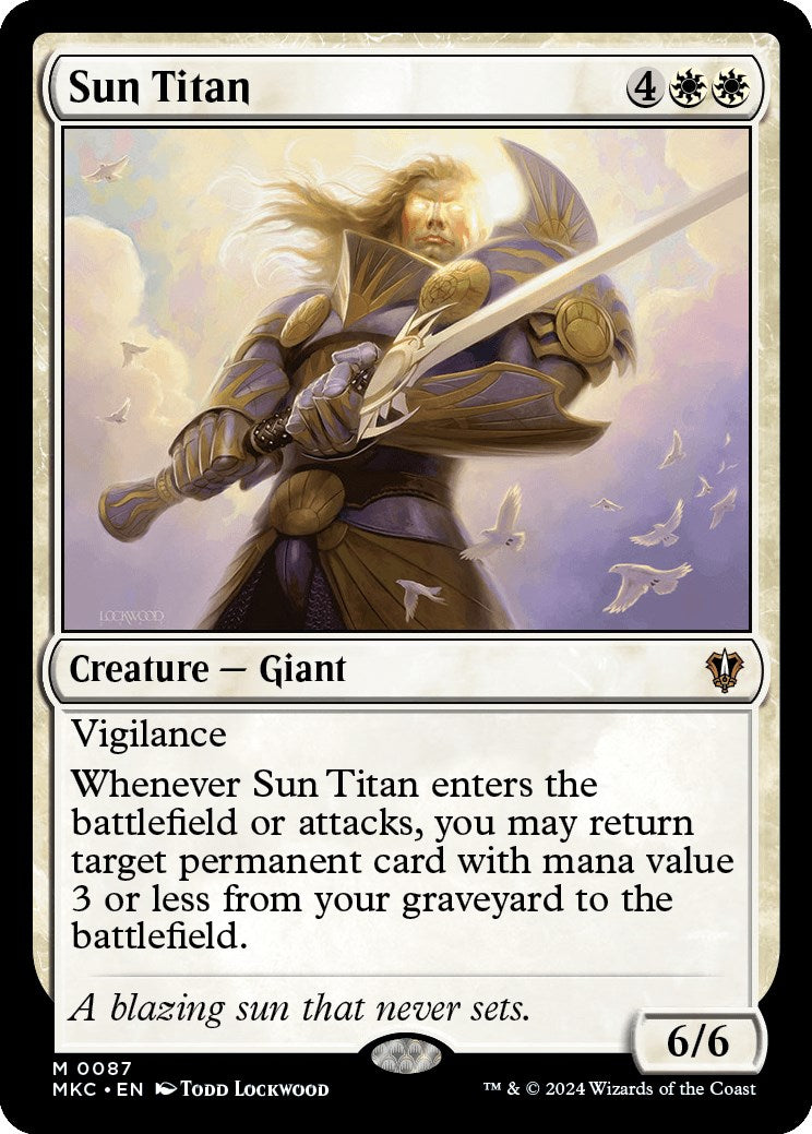 Sun Titan [Murders at Karlov Manor Commander] | Good Games Cannington