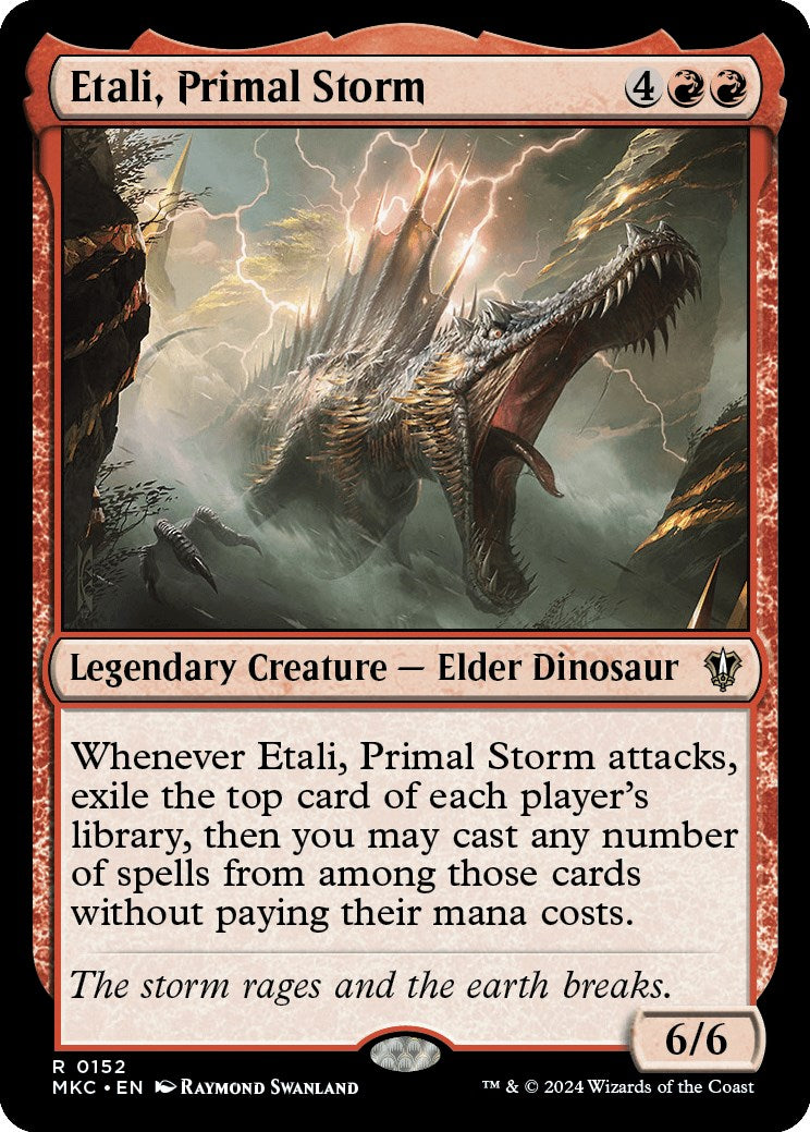 Etali, Primal Storm [Murders at Karlov Manor Commander] | Good Games Cannington