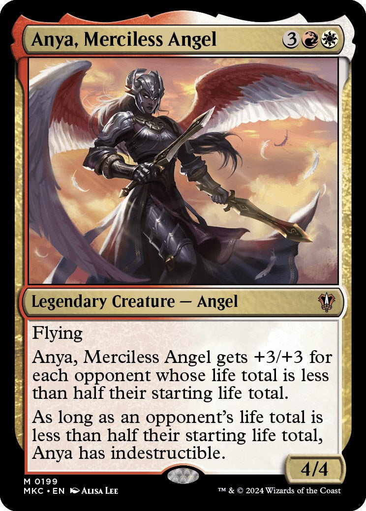 Anya, Merciless Angel [Murders at Karlov Manor Commander] | Good Games Cannington