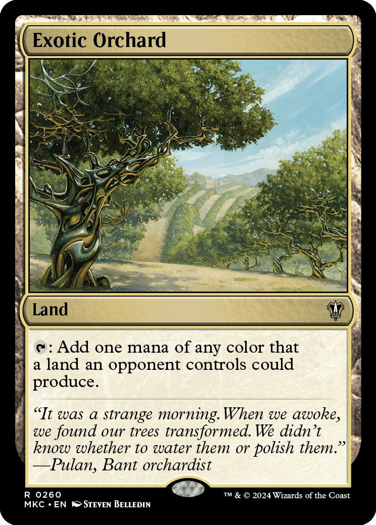 Exotic Orchard [Murders at Karlov Manor Commander] | Good Games Cannington