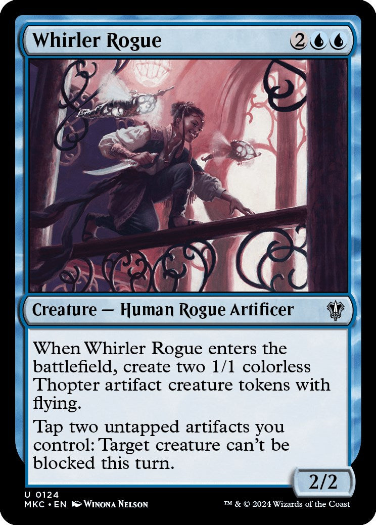 Whirler Rogue [Murders at Karlov Manor Commander] | Good Games Cannington
