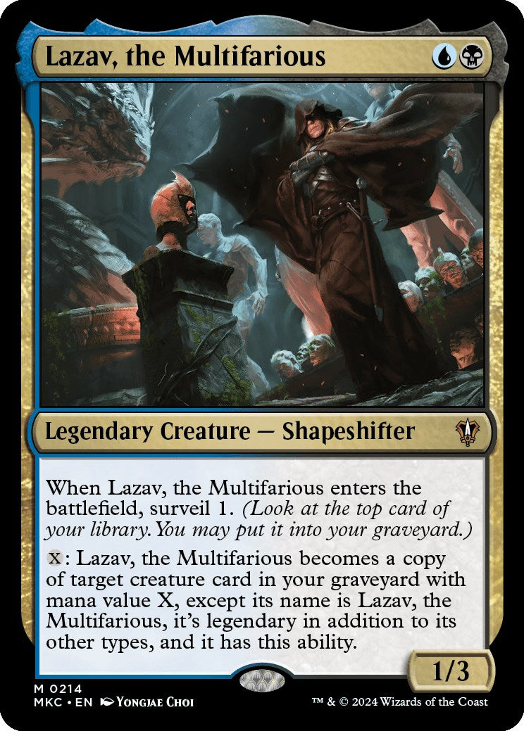 Lazav, the Multifarious [Murders at Karlov Manor Commander] | Good Games Cannington