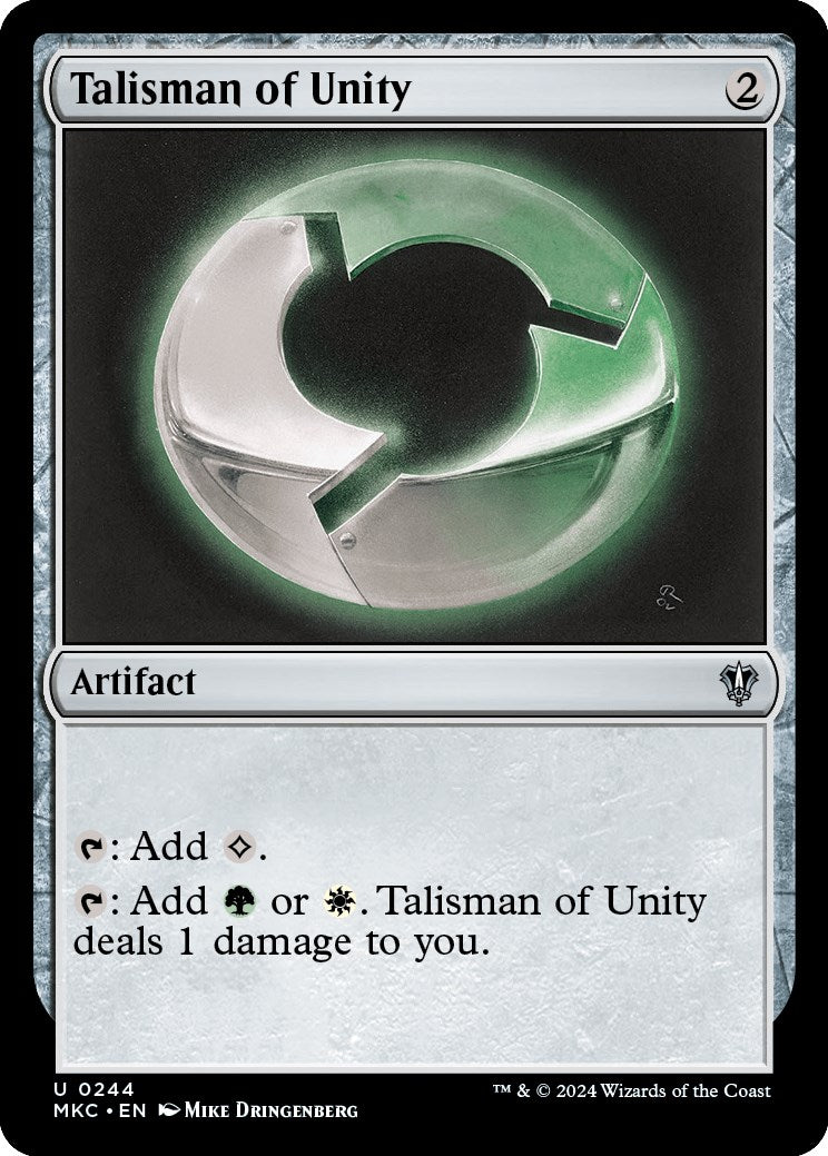 Talisman of Unity [Murders at Karlov Manor Commander] | Good Games Cannington
