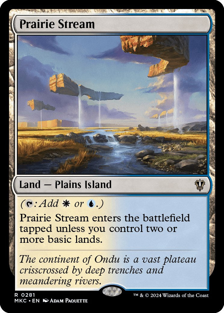 Prairie Stream [Murders at Karlov Manor Commander] | Good Games Cannington
