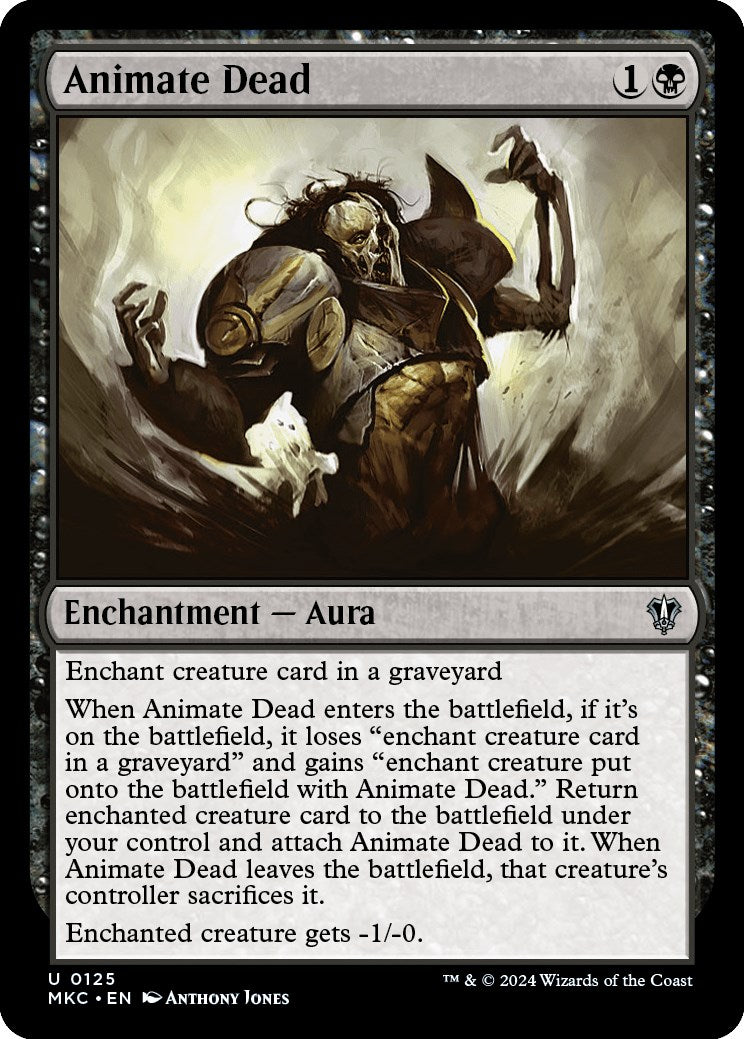 Animate Dead [Murders at Karlov Manor Commander] | Good Games Cannington