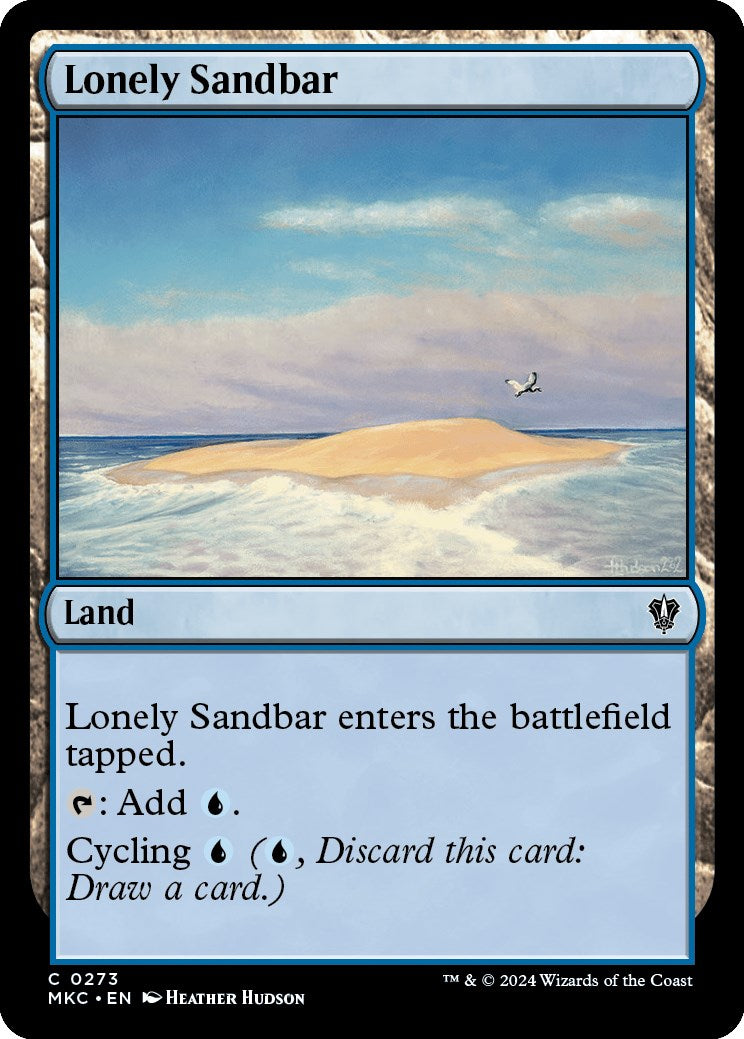 Lonely Sandbar [Murders at Karlov Manor Commander] | Good Games Cannington