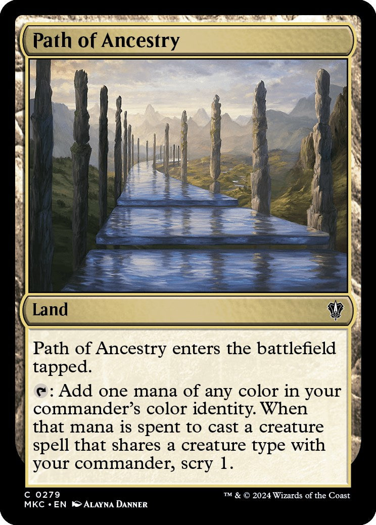 Path of Ancestry [Murders at Karlov Manor Commander] | Good Games Cannington