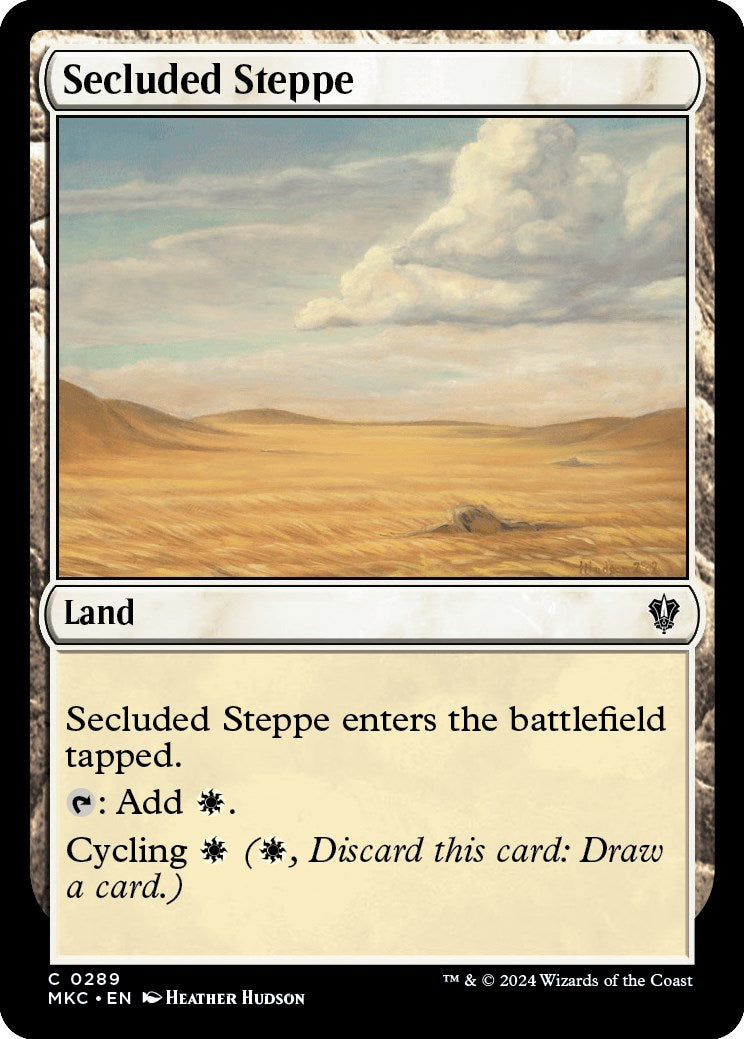 Secluded Steppe [Murders at Karlov Manor Commander] | Good Games Cannington