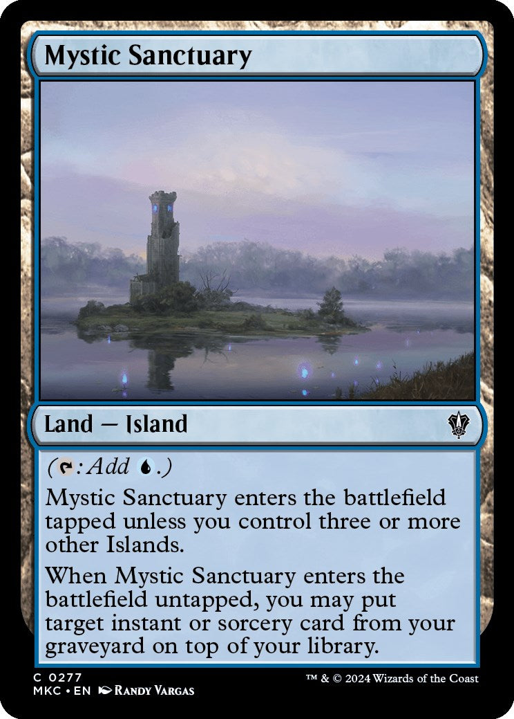 Mystic Sanctuary [Murders at Karlov Manor Commander] | Good Games Cannington