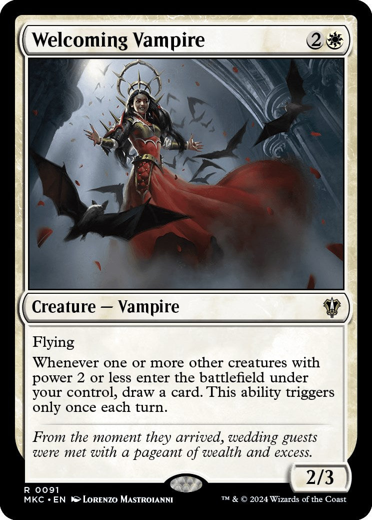 Welcoming Vampire [Murders at Karlov Manor Commander] | Good Games Cannington