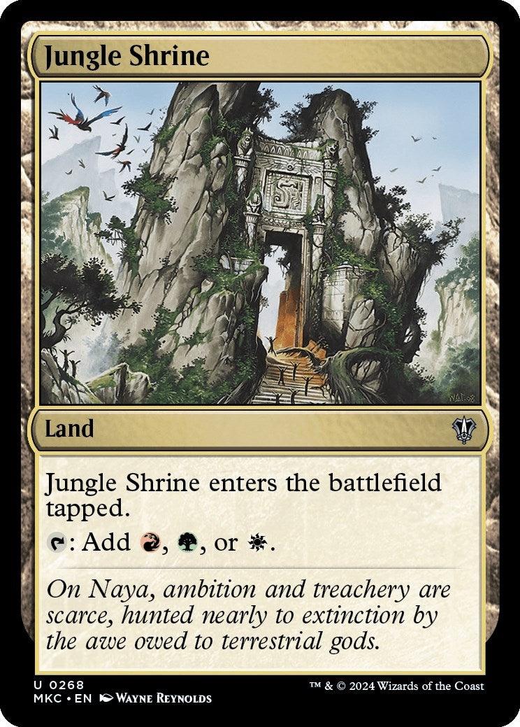Jungle Shrine [Murders at Karlov Manor Commander] | Good Games Cannington