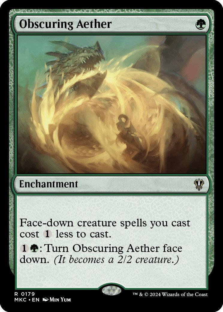 Obscuring Aether [Murders at Karlov Manor Commander] | Good Games Cannington
