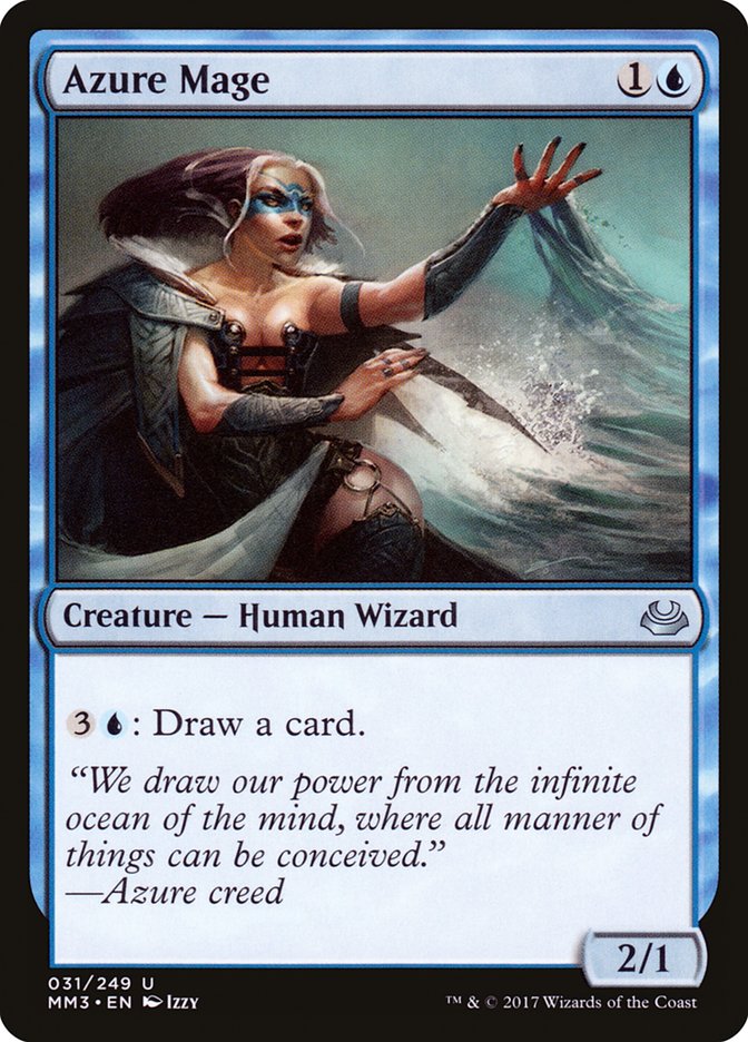 Azure Mage 31/249 (Modern Masters 2017)  | Good Games Cannington
